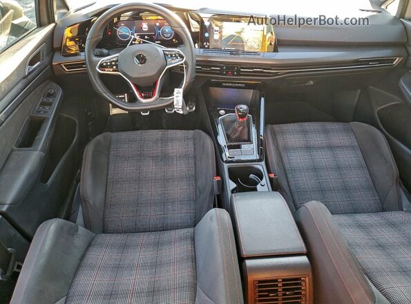 WVWSA7CD3PW140712 2023 VOLKSWAGEN GTI Gray Вид панелі приладів