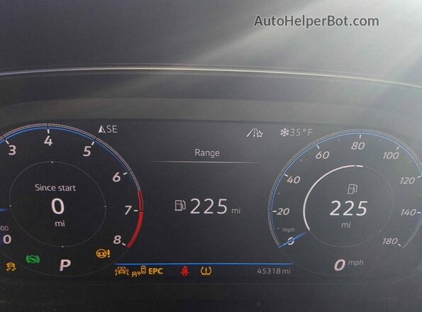 WVWTR7AN7LE013700 2020 VOLKSWAGEN ARTEON Черный Вид панели приборов