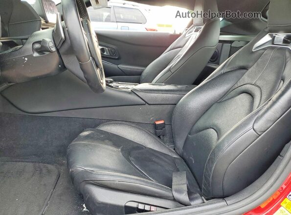WZ1DB0C01MW039210 2021 TOYOTA SUPRA Красный Вид салона спереди