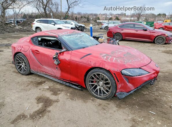 WZ1DB0C01MW039210 2021 TOYOTA SUPRA Красный Передняя правая четверть