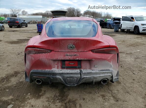 WZ1DB0C01MW039210 2021 TOYOTA SUPRA Красный Вид сзади
