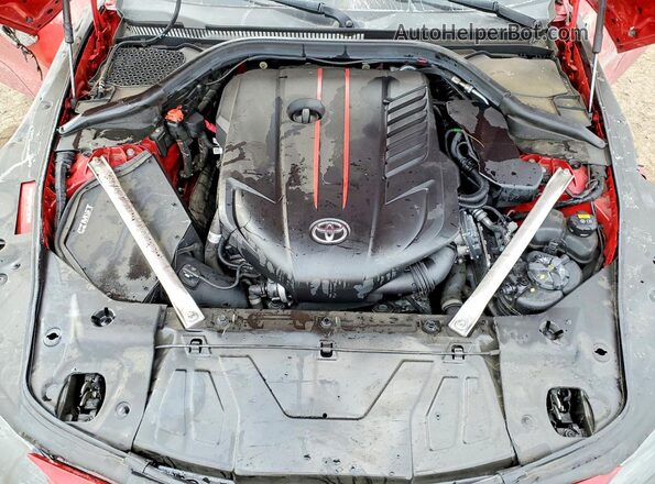 WZ1DB0C01MW039210 2021 TOYOTA SUPRA Красный Вид задней части салона