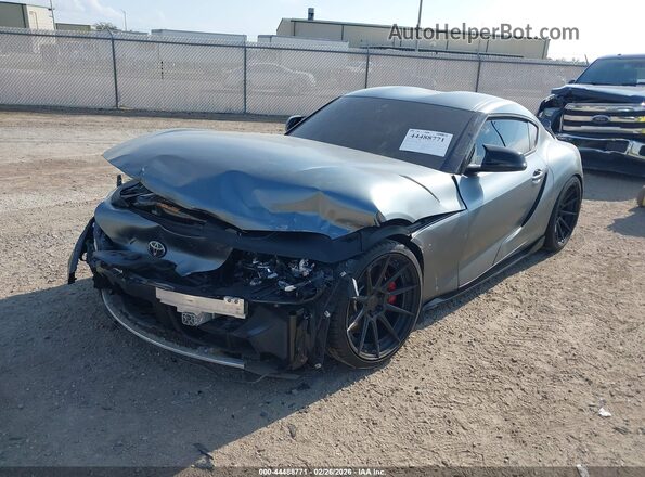 WZ1DB0C02MW042021 2021 TOYOTA GR SUPRA Серый Передняя левая четверть