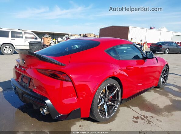 WZ1DB0C03NW046516 2022 TOYOTA GR SUPRA Red Tył prawy