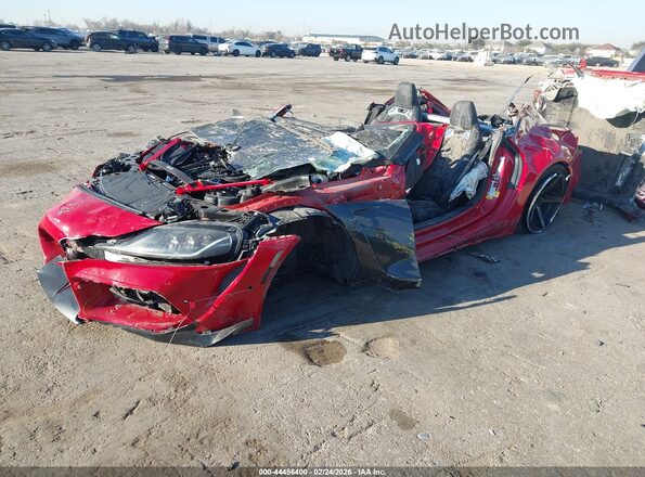WZ1DB0C04MW039329 2021 TOYOTA GR SUPRA Красный Передняя левая четверть