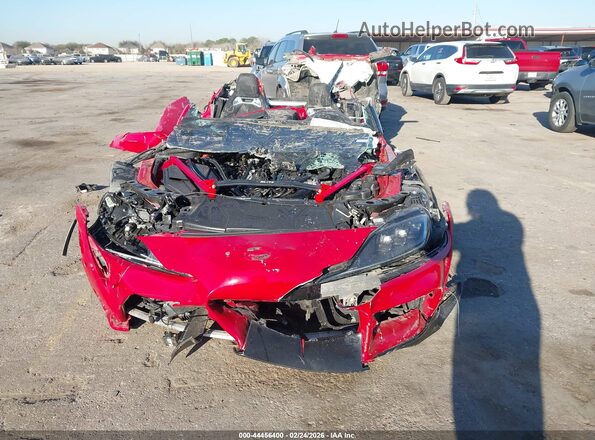 WZ1DB0C04MW039329 2021 TOYOTA GR SUPRA Красный Вид щитка приборов