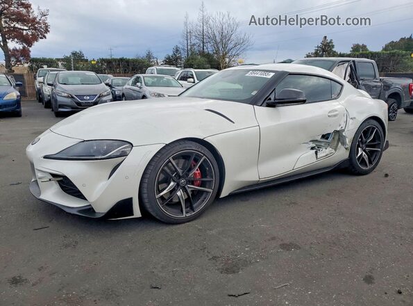 WZ1DB0C08MW041679 2021 TOYOTA SUPRA Белый Передняя левая четверть