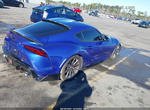 WZ1DB0G01PW054756 2023 TOYOTA GR SUPRA Синий Задняя правая четверть
