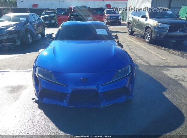 WZ1DB0G01PW054756 2023 TOYOTA GR SUPRA Синий Вид щитка приборов