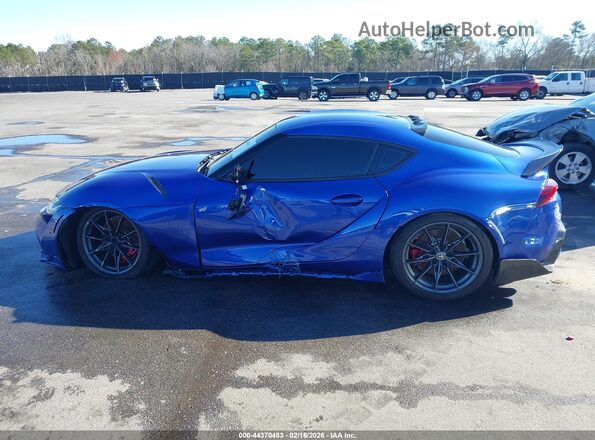 WZ1DB0G01PW054756 2023 TOYOTA GR SUPRA Синий Панорамный вид салона 360°