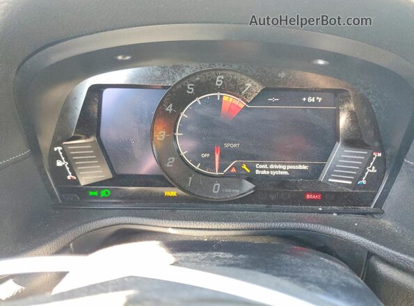 WZ1DB2C05MW039979 2021 TOYOTA SUPRA Белый Вид щитка приборов