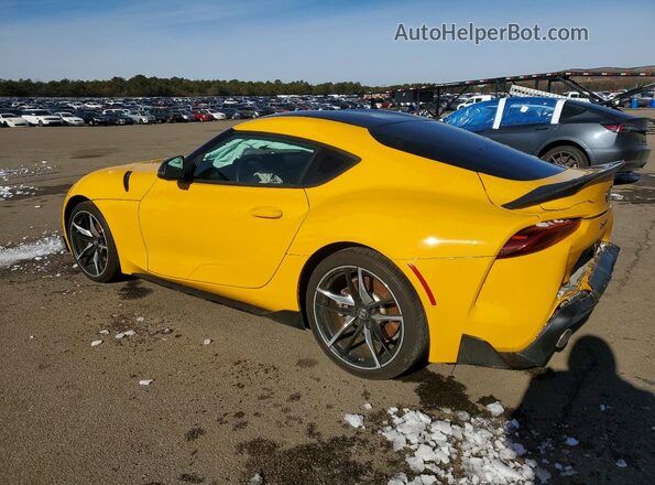 WZ1DB2C0XMW044157 2021 TOYOTA SUPRA Желтый Задняя левая четверть