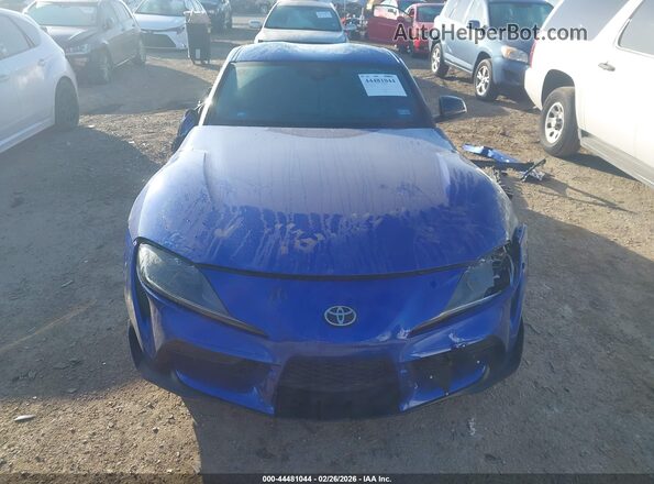 WZ1DB2G00PW056722 2023 TOYOTA GR SUPRA Blue Widok wnętrza z tyłu