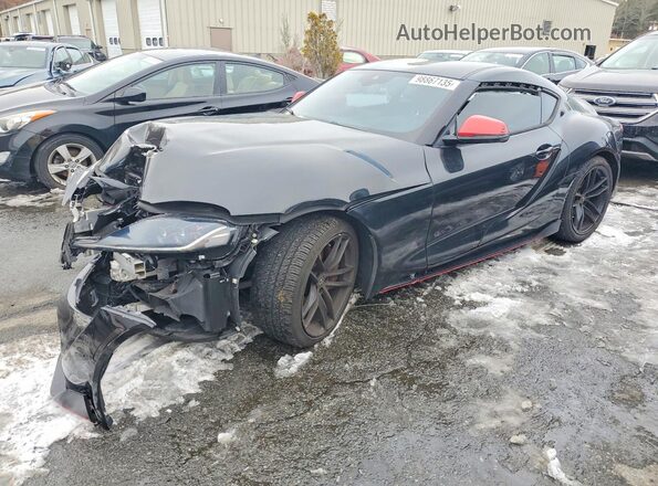 WZ1DB4C01LW021893 2020 TOYOTA SUPRA Black Vista tres cuartos delantera izquierda