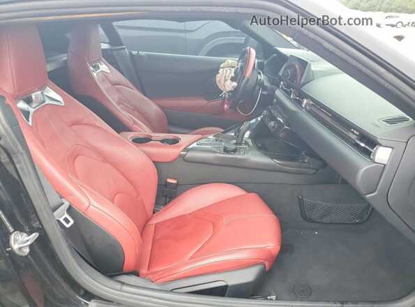 WZ1DB4C01LW021893 2020 TOYOTA SUPRA Black Vista de los asientos traseros