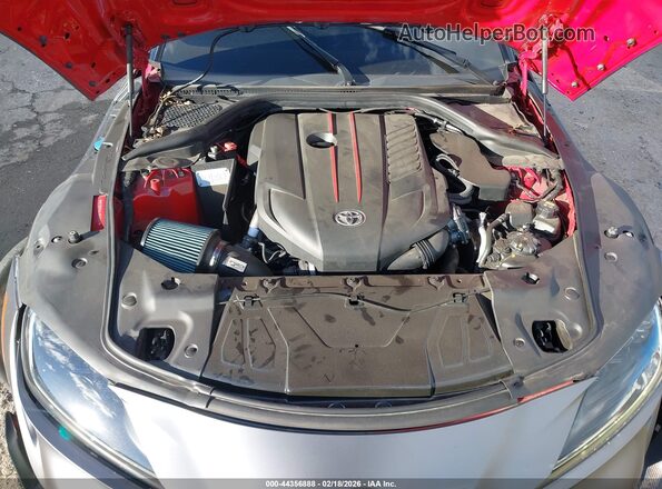 WZ1DB4C04LW031432 2020 TOYOTA GR SUPRA Gray Widok z tyłu