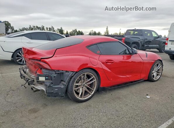 WZ1DB4C08LW029814 2020 TOYOTA SUPRA Красный Задняя правая четверть