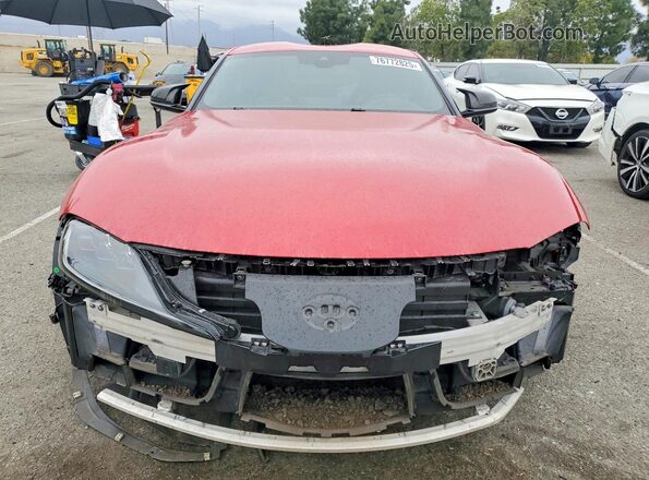 WZ1DB4C08LW029814 2020 TOYOTA SUPRA Красный Вид спереди