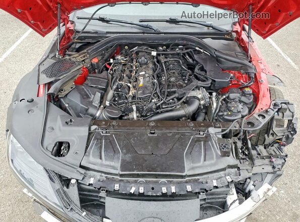 WZ1DB4C08LW029814 2020 TOYOTA SUPRA Красный Вид задней части салона