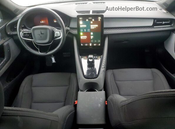 YSMEG3KA7PL143632 2023 POLESTAR 2 White წინა პანელის ხედი