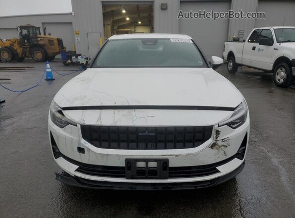 YSMEG3KA7PL143632 2023 POLESTAR 2 White VIN კოდის სტიკერის ხედი