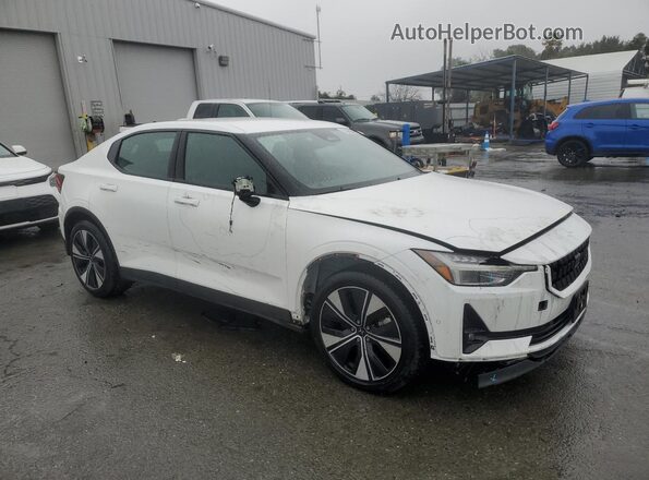 YSMEG3KA7PL143632 2023 POLESTAR 2 White სალონის 360-გრადუსიანი ხედი