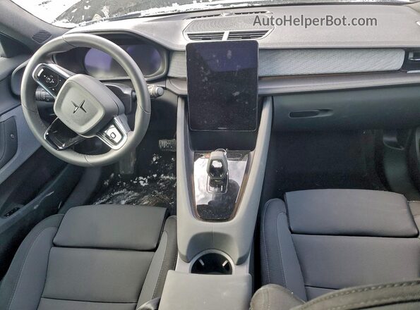 YSMFD3KA0RL215349 2024 POLESTAR 2 Gray Widok deski rozdzielczej