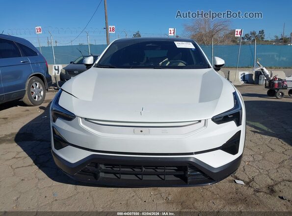YSREA3YB0SB002802 2025 POLESTAR 3 White წინა პანელის ხედი