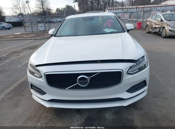 YV1102AK6H1012170 2017 VOLVO S90 Белый Вид щитка приборов
