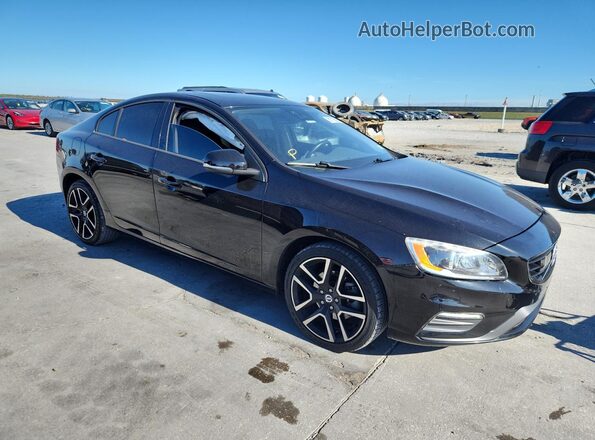 YV126MFL0J2463000 2018 VOLVO S60 Черный Передняя правая четверть
