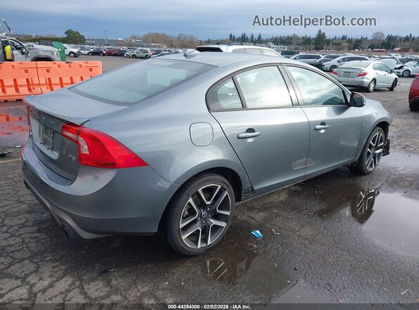 YV126MFL8H2437156 2017 VOLVO S60 Gray უკანა მარჯვენა