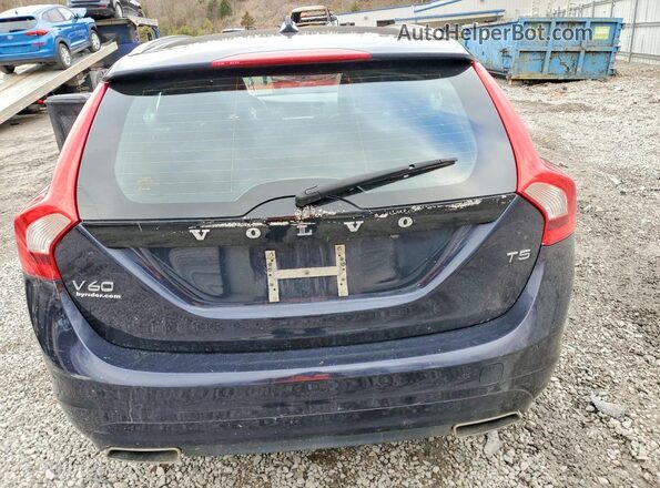 YV140MEK1H1330104 2017 VOLVO V60 Черный Вид сзади