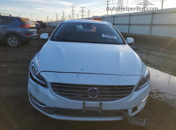 YV140MEK7H1372941 2017 VOLVO V60 Белый Вид спереди