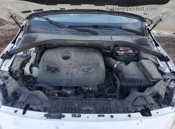 YV140MEK7H1372941 2017 VOLVO V60 Белый Вид задней части салона