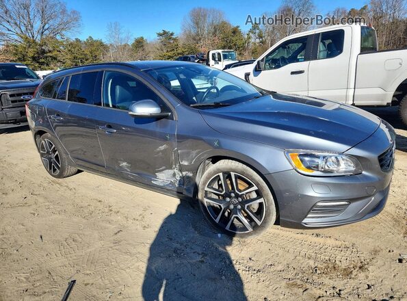 YV140MEL9J2382525 2018 VOLVO V60 Серый Передняя правая четверть