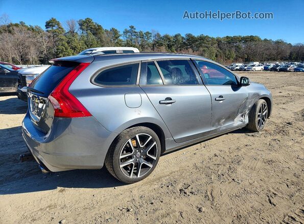 YV140MEL9J2382525 2018 VOLVO V60 Серый Задняя правая четверть
