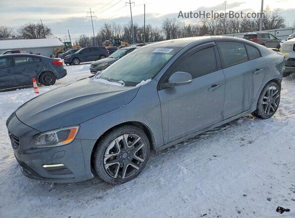 YV140MTL9H2428013 2017 VOLVO S60 Серый Передняя левая четверть