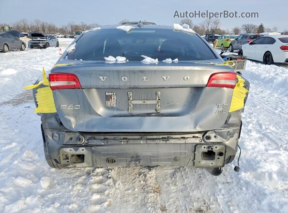 YV140MTL9H2428013 2017 VOLVO S60 Серый Вид сзади