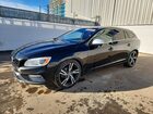 2017 Volvo V60 T6 R-design Premier Plus Black vin: YV149MSR3H1362253