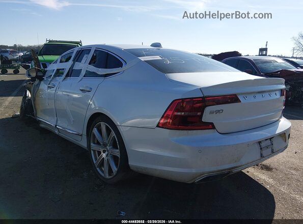 YV1A22ML1H1014150 2017 VOLVO S90 Бежевый Задняя левая четверть