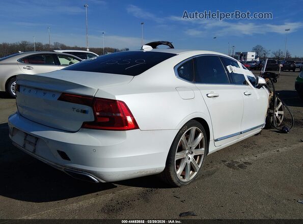 YV1A22ML1H1014150 2017 VOLVO S90 Бежевый Задняя правая четверть