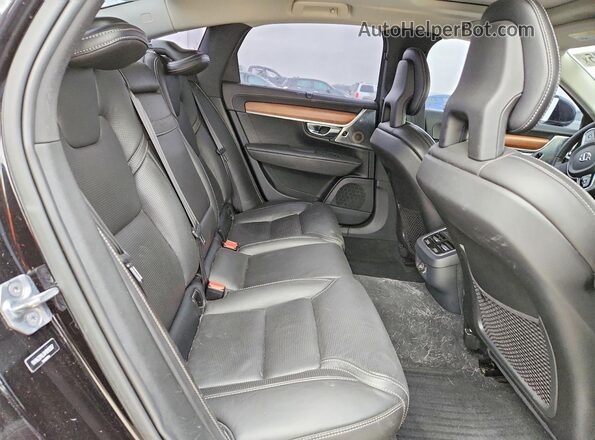YV1A22ML6H1015357 2017 VOLVO S90 Черный Вид задних сидений