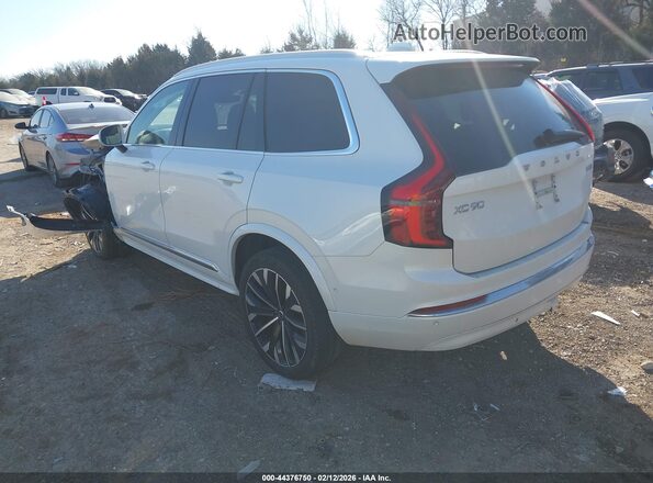 YV4062PB3S1375604 2025 VOLVO XC90 White Trasero izquierdo