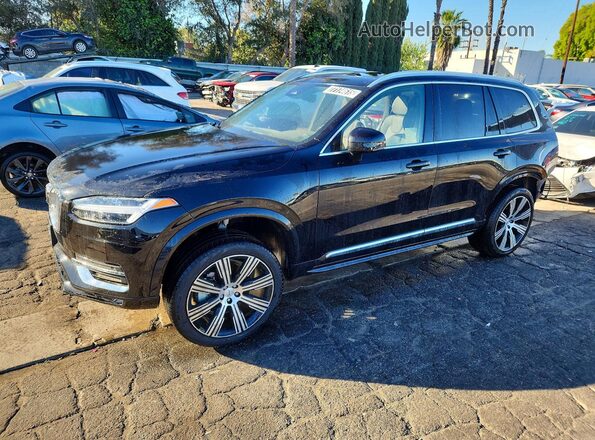 YV4062PE1S1337329 2025 VOLVO XC90 Черный Передняя левая четверть