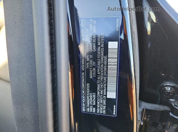 YV4062PE1S1337329 2025 VOLVO XC90 Черный Панорамный вид салона 360°