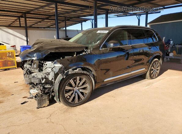 YV4062PE8R1196785 2024 VOLVO XC90 Черный Передняя левая четверть