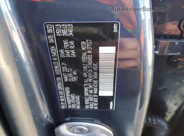 YV4062PFXR1169709 2024 VOLVO XC90 Синий Вид подкапотного пространства
