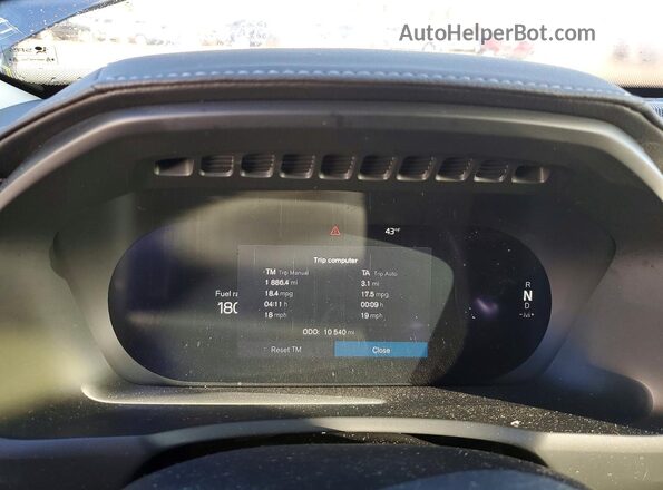 YV4062PFXR1169709 2024 VOLVO XC90 Синий Вид щитка приборов