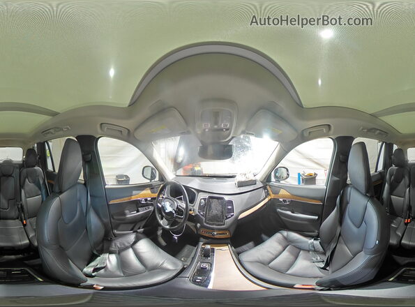 YV4062PNXP1997568 2023 VOLVO XC90 Черный Панорамный вид салона 360°