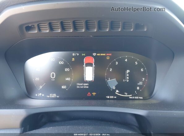 YV4102PK1L1619161 2020 VOLVO XC90 Белый Вид задних сидений